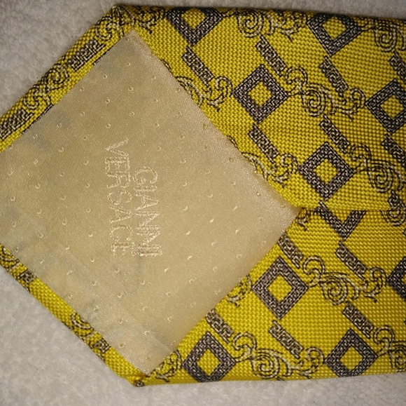 Men's Versace Vintage Tie - Picture 6 of 8